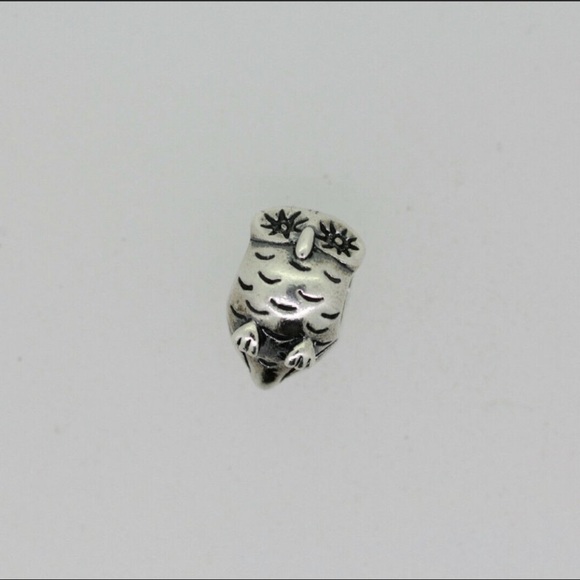 Authentic Pandora Retired Owl Wisdom Charm Bead - Picture 5 of 7